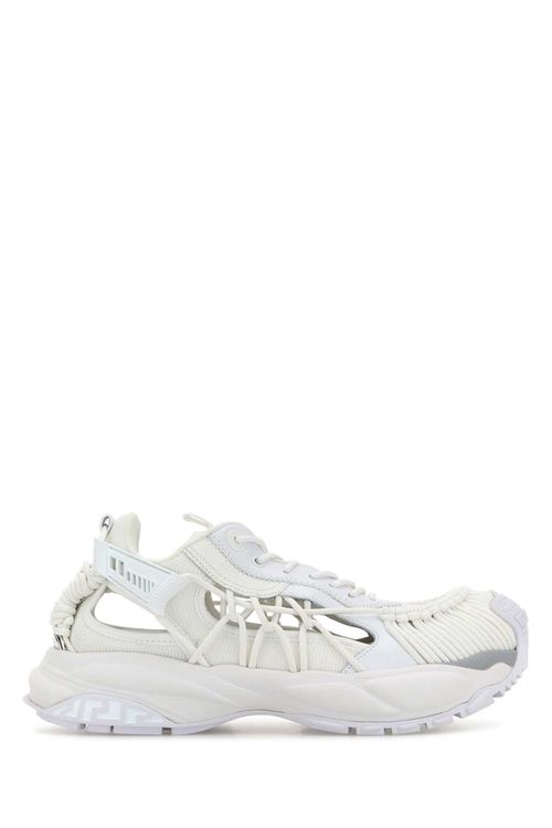 White Leather And Fabric Mercury M_vs_01 Sneakers
