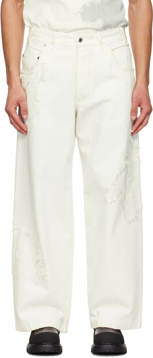 Off-White TKL Edition Faded Jeans