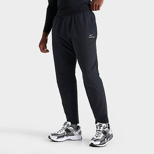 Men's Pro Dri-FIT Training Pants in Black/White