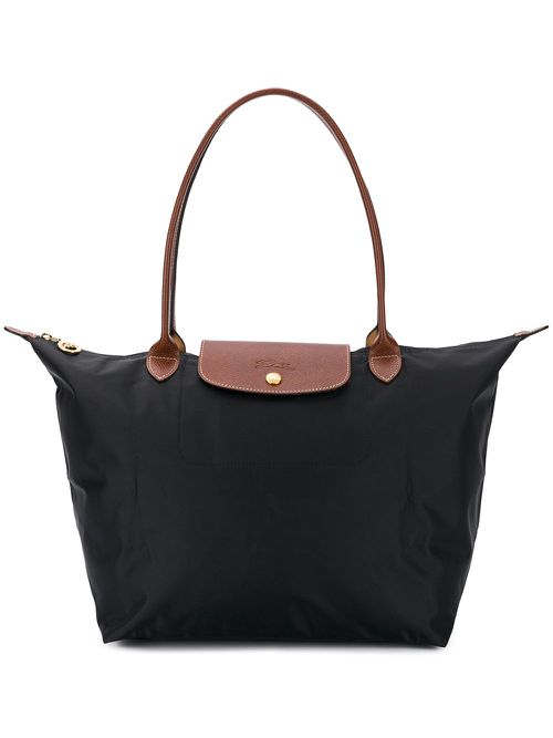 Large Le Pliage shoulder bag - Black