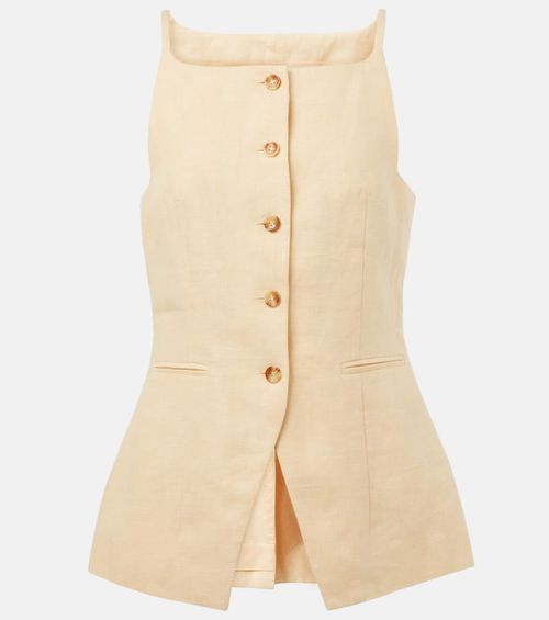 Nancy linen top