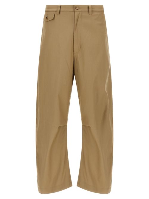 Homme Trousers — Beige