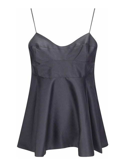 Bustier Peplum Top