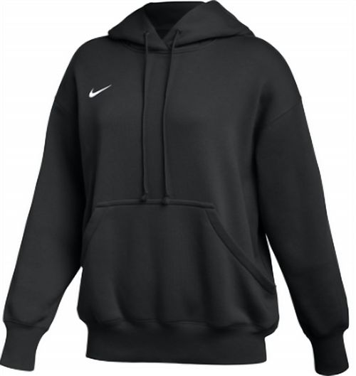 Women's Team Sportswear Phoenix Fleece Polyester Hoodie In Black