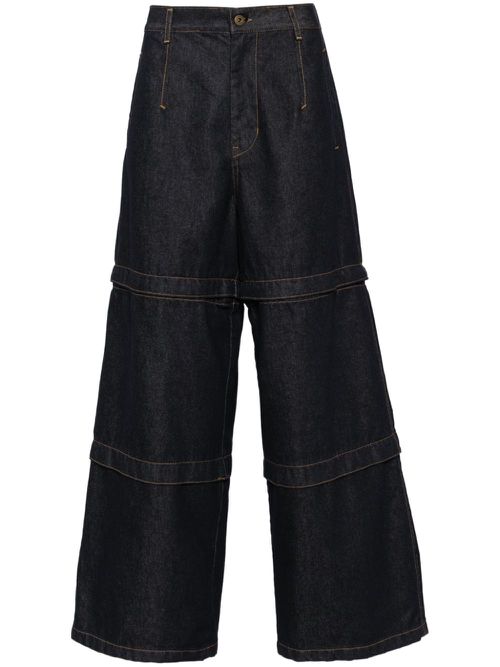 Meta detachable leg panels jeans - Blue