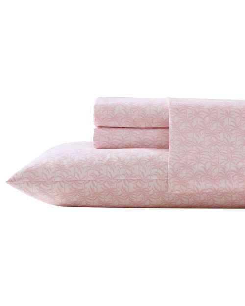 200 Thread Count Lovely Palms Cotton Percale Sheet Set