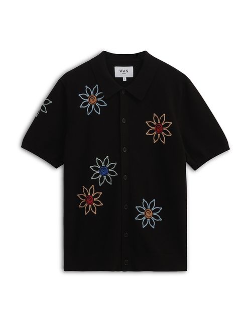 Tellaro Embroidered Button Front Shirt