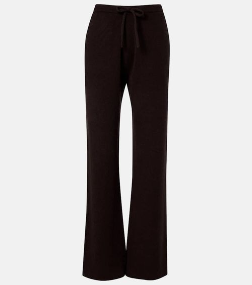 Run cashmere-blend sweatpants