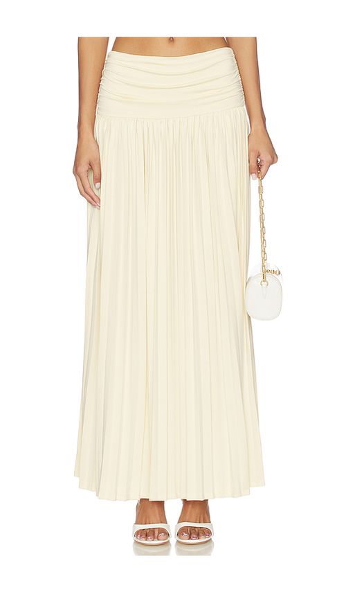 MORE TO COME Remi Maxi Skirt in Yellow. - XL also in