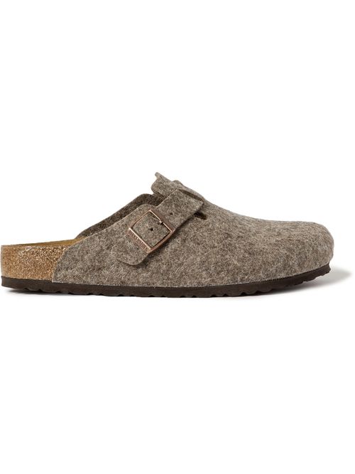 Boston Wool-Felt Clogs