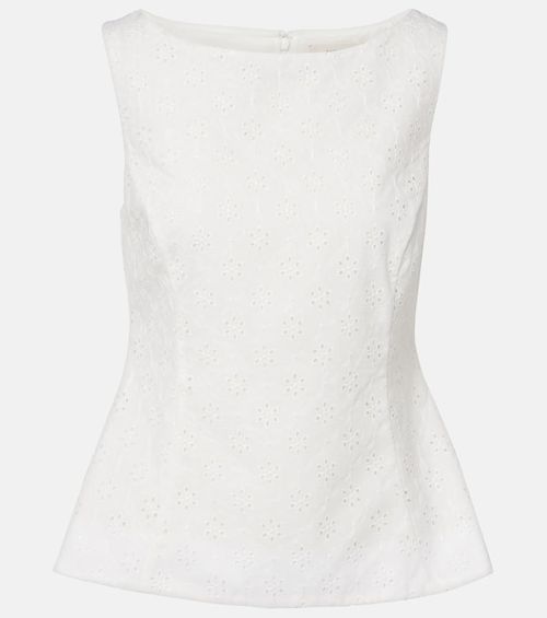 Olivia broderie anglaise top