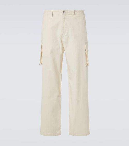 Our Legacy Mount striped cotton cargo pants