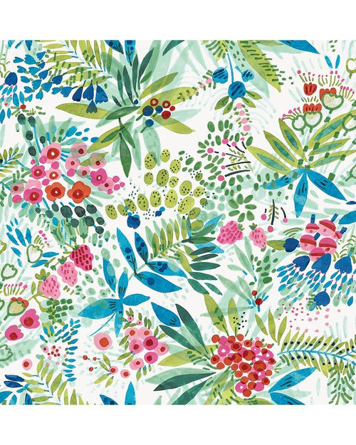 NuWallpaper Brights Naupaka Peel & Stick Wallpaper