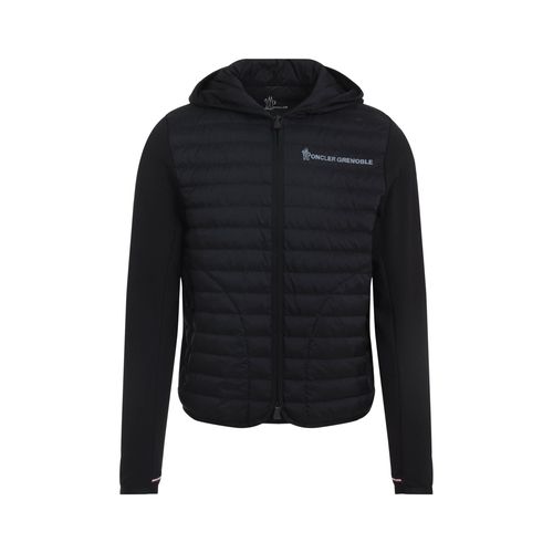 Padded Zip-Up Cardigan