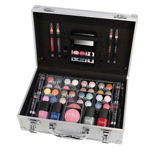 TEMU Uk Local Seller - 51-piece Makeup Vanity Case, Makeup Set – Travel Cosmetic Case With Essential Shades For Beginners Everyday Use & Gifting