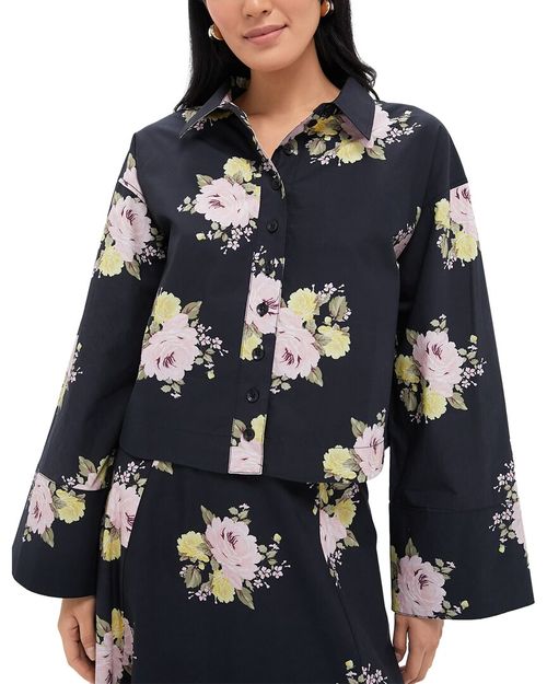 Poplin Cropped Shirt