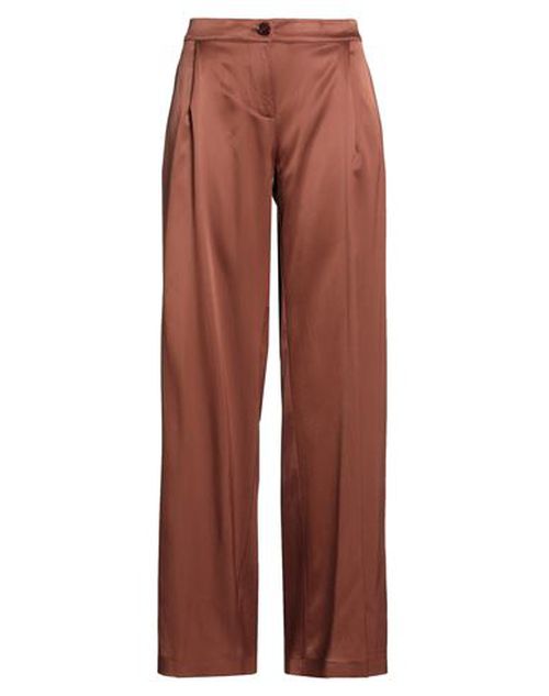 Woman Pants Brown Size 8 Viscose, Elastane