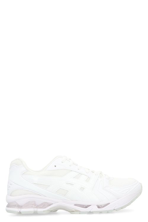 Comme Des Garçons Shirt Low-Top Leather & Fabric Athletic Sneaker with Rounded Toe
