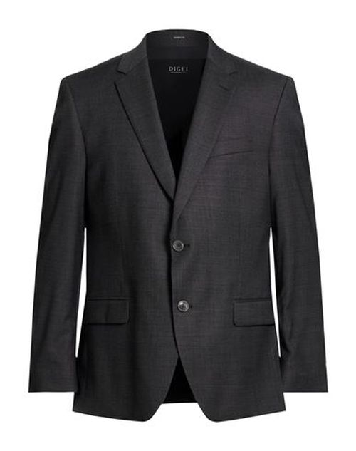 Man Blazer Charcoal Size 42 Virgin Wool, Elastane