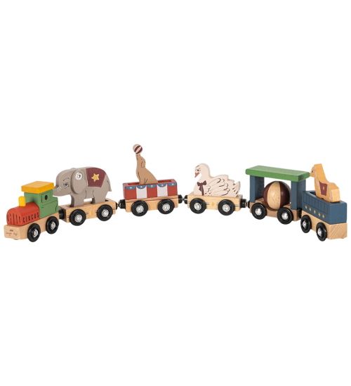 Konges Sløjd Train - Beech - Animal - Multi - Konges Sløjd - OneSize - Train