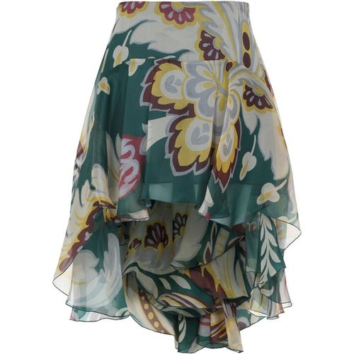 Etro Asymmetric Mini Skirt