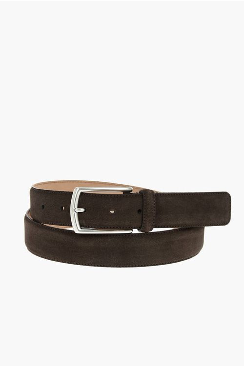 40mm Suede Leather Solid Color Belt