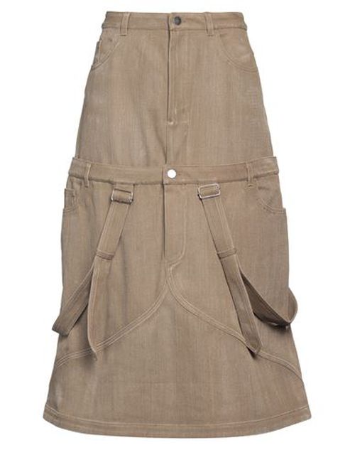 Woman Denim skirt Khaki