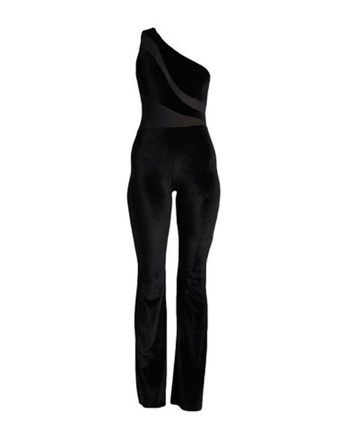 Woman Jumpsuit Black Size XS Polyester, Elastane, Polyamide