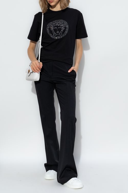T-shirt With Logo, Women's, Black