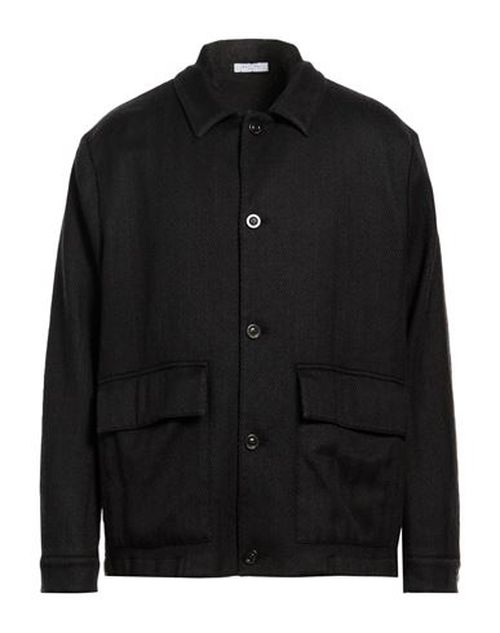 Man Jacket Black Size 36 Cashmere, Wool