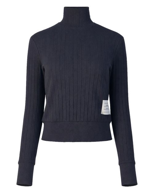 Long Sleeve Rib Cuff Turtleneck