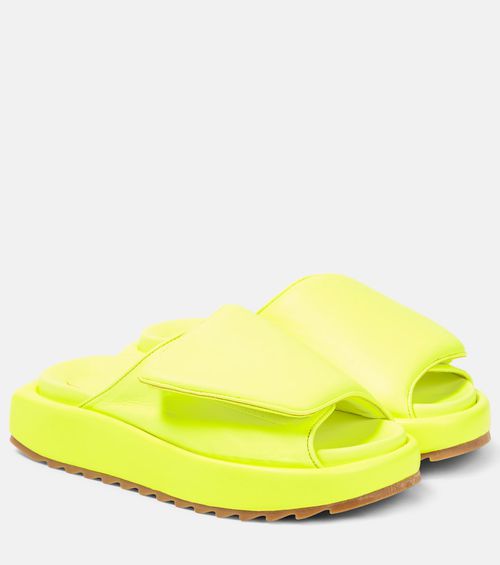 Gia Borghini Gia 1 leather slides