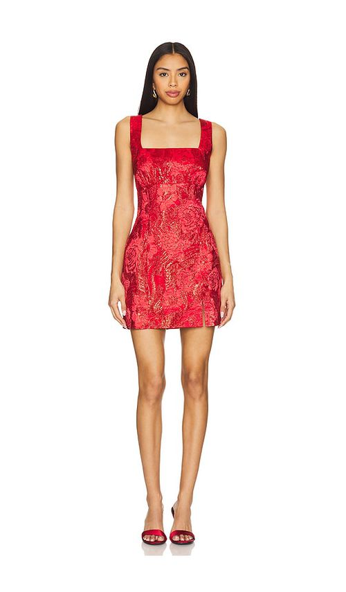 Yumi Kim KLEID ASHTON in Red. Größe S. Also in L