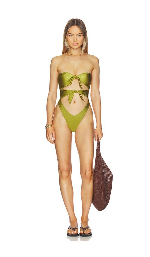 Lovewave The Paloma One Piece in Olive. - M also in L, S, XL
