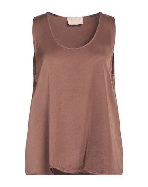Woman Top Brown Size 8 Viscose
