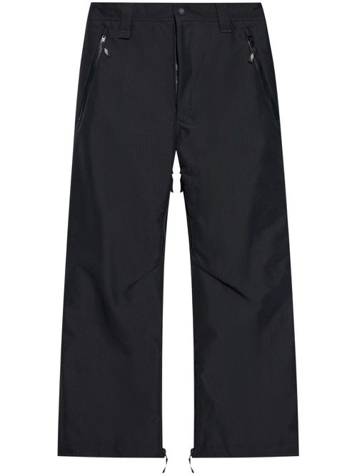 Straight-leg ski trousers - Black