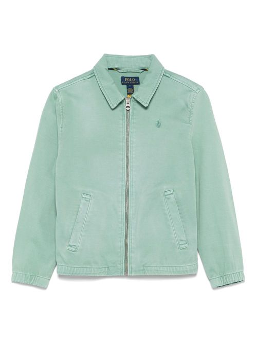POLO RALPH LAUREN KIDS Polo Pony-embroidered jacket - Green