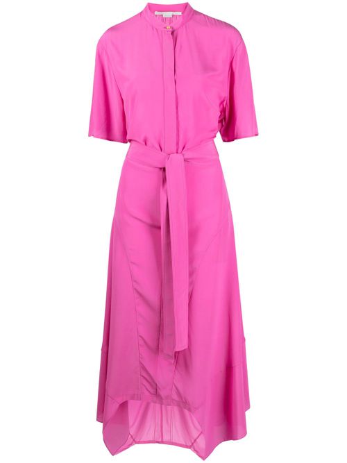 Iconics crepe asymmetric dress - Pink