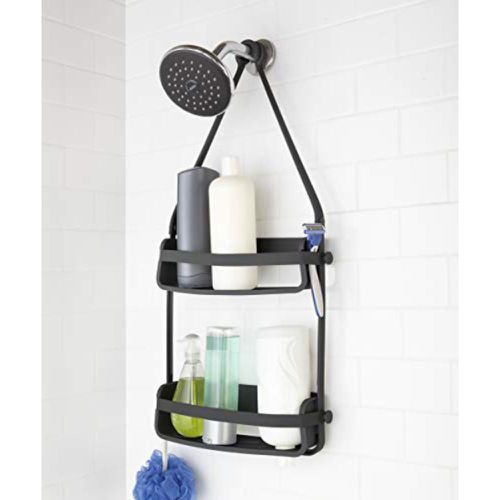Flex Shower Storage Accessories With Patented Gel-lock Technology Suction Cup, Caddy