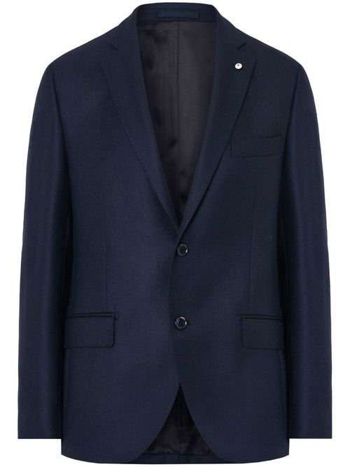 Single-breasted blazer - Blue