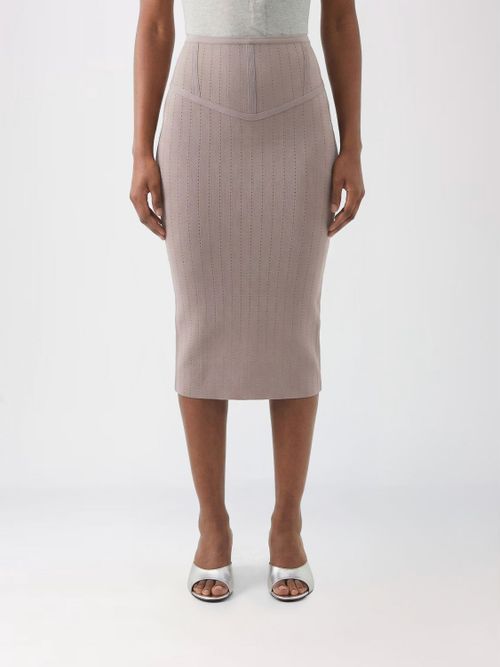 Skirt Woman color Grey