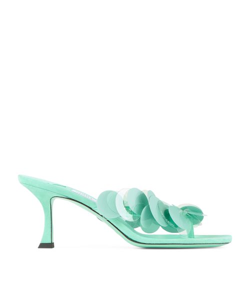 Freja 70 Suede Heeled Sandals