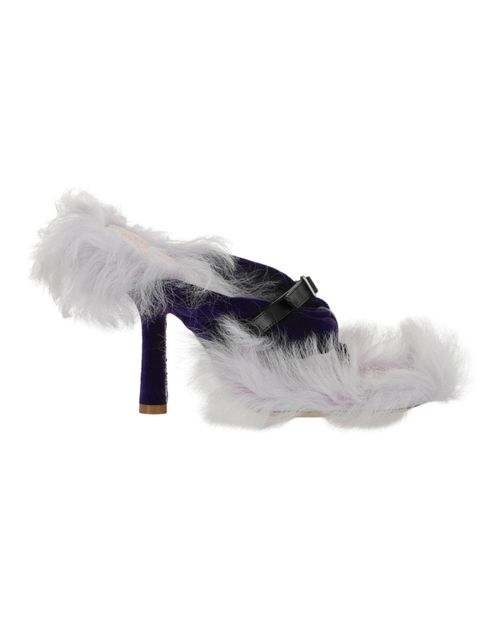 Step Post Heel Sandals
