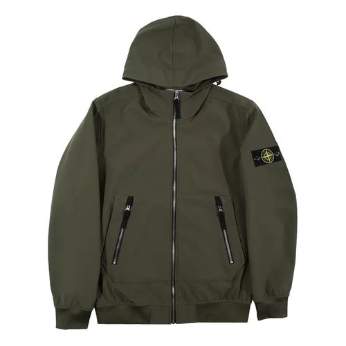 Soft Shell-R Hooded Jacket 'Olive Green'