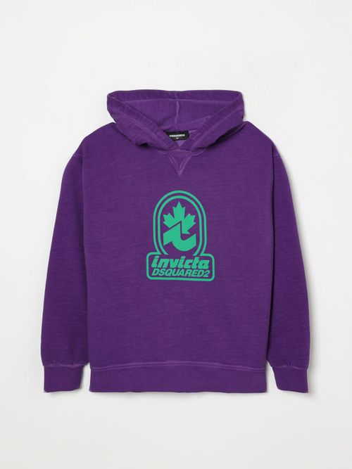 Sweater DSQUARED2 Kids color Fuchsia