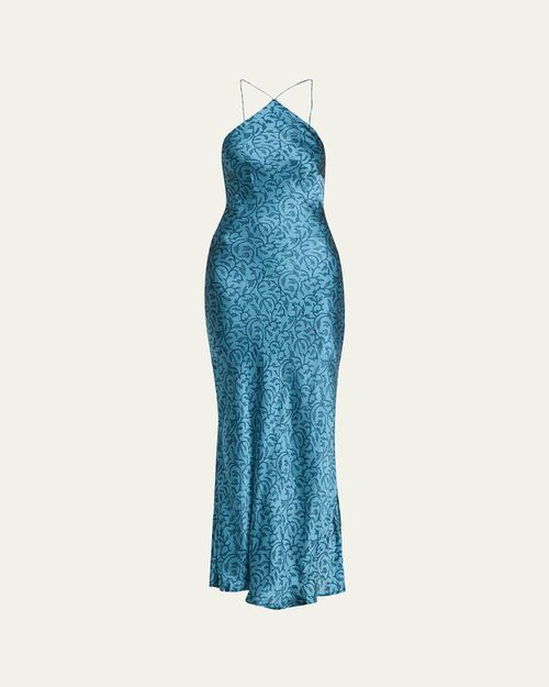 Elisa Silk Maxi Dress