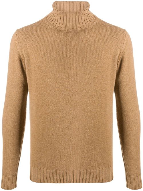 Long sleeve chunky knit jumper - Neutrals