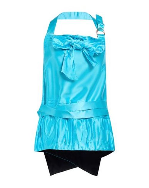 Woman Top Azure Size 4 Silk, Cotton