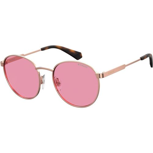 Polaroid Kind Polaroid PLD 8039/S DDB/0F Sonnenbrillen Metall Gold Rosa Pantos Polarisiert