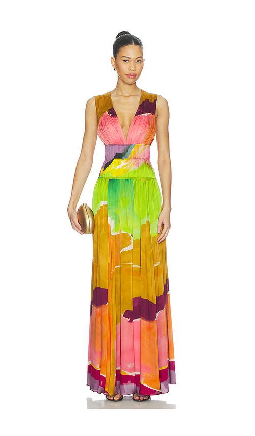 Ulla Johnson Boheme Silk Gown in Nature Abhors A Vacuum. 8 also , 6